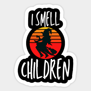 I Smell Children Sticker